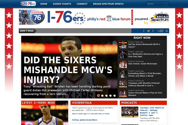 interstate76ers.com site used Gameday