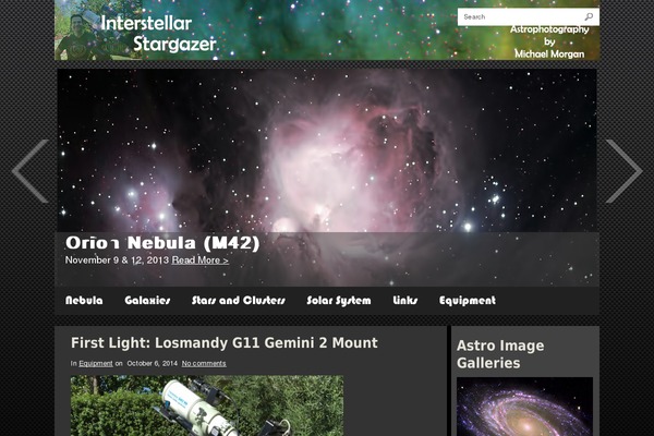 interstellarstargazer.com site used Photonature