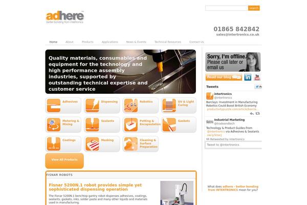 Tweaker4 theme site design template sample