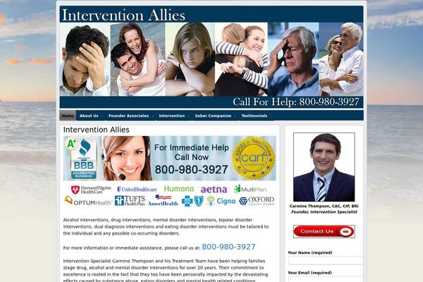 Suffusion theme site design template sample