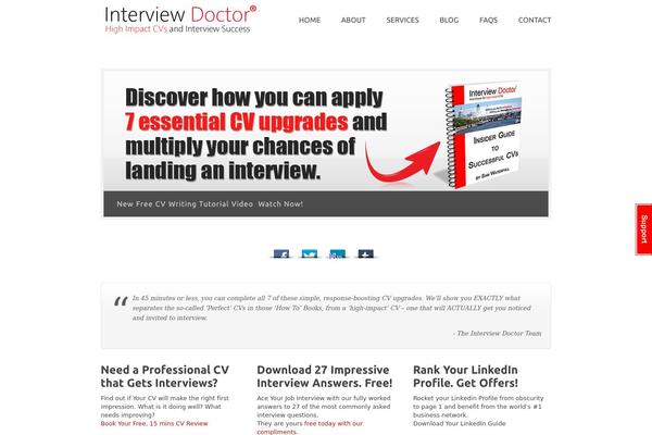 interviewdoctor.com site used Aquitaine