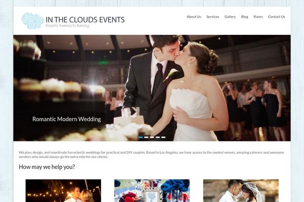 inthecloudsevents.com site used Spacious