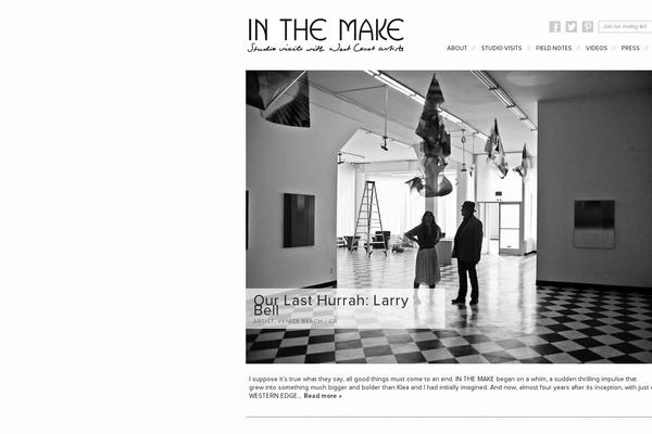 Bones theme site design template sample