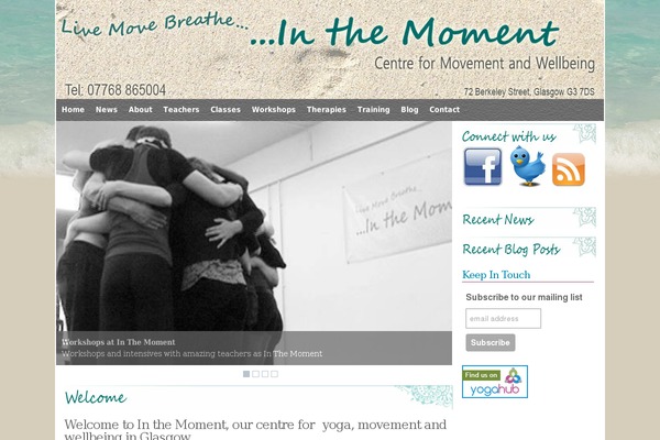 inthemomentcentre.co.uk site used Deliciously_blue