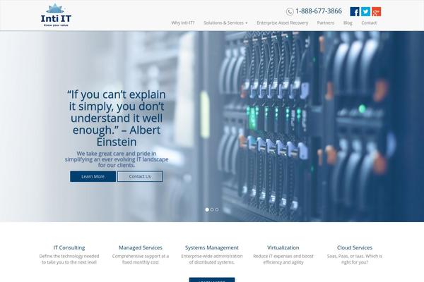 Site using Easy Testimonials plugin