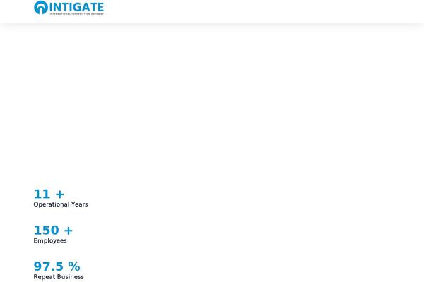 intigate.co.in site used Intigate