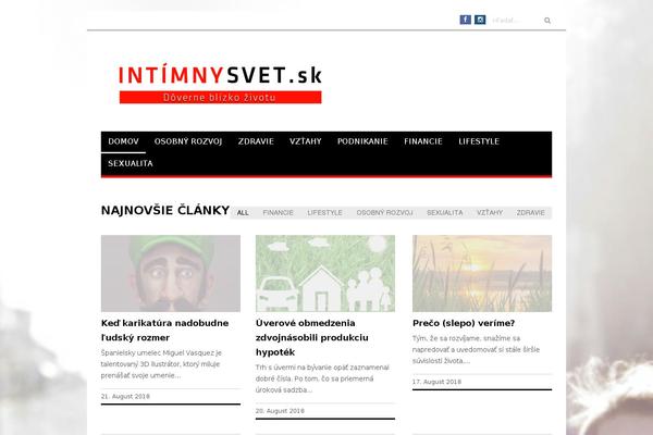 intimnysvet.sk site used Rigel