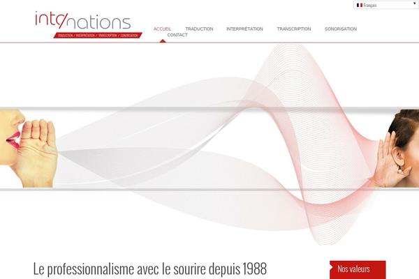 intonations.com site used Theme53018