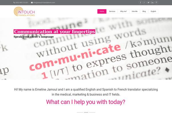 intouch-translations.com site used Fuego