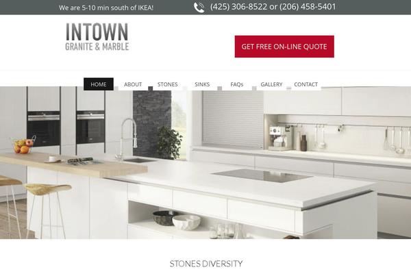 intowngranite.com site used Intown