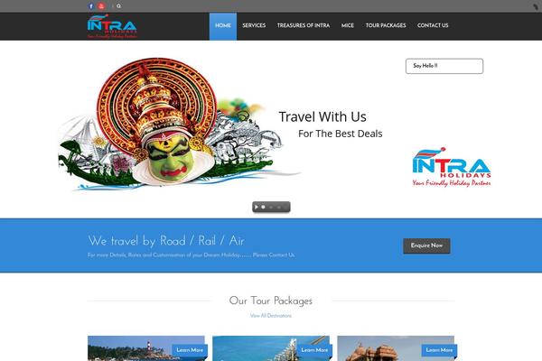 intraholidays.com site used Tour Package v1.01