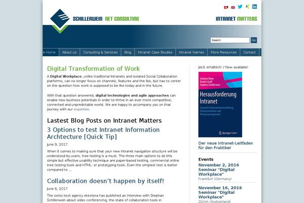 intranet-matters.de site used Msoresponsive