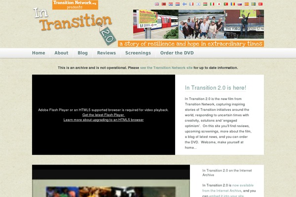intransitionmovie.com site used Tnmovie