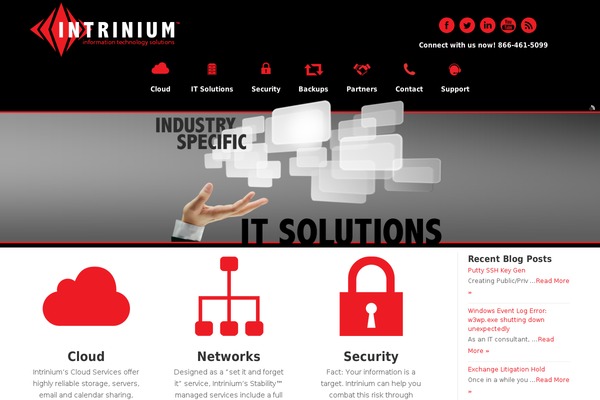 Intrinium theme websites examples