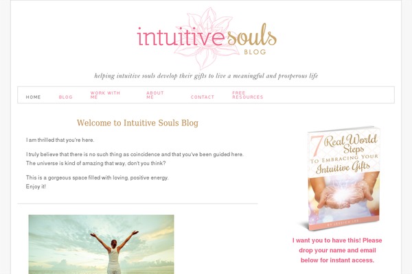 intuitivesoulsblog.com site used Intuitive-souls
