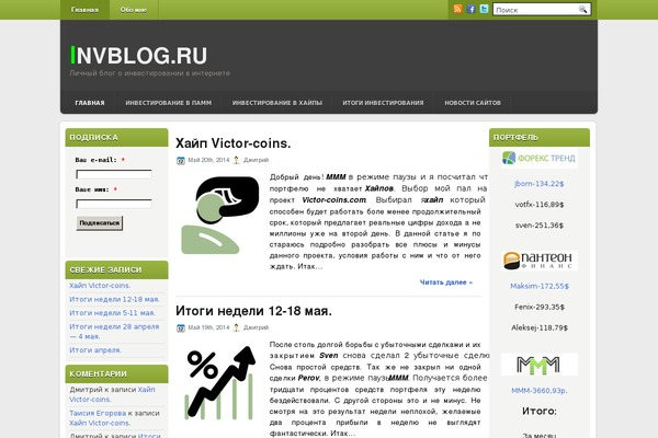 invblog.ru site used Webworker