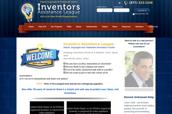 inventions.org site used Ial