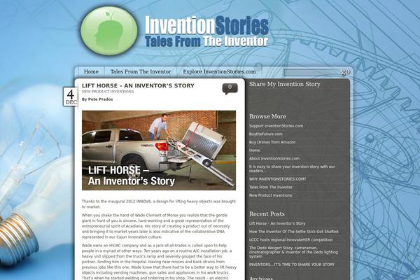 inventionstories.com site used Urbanelements