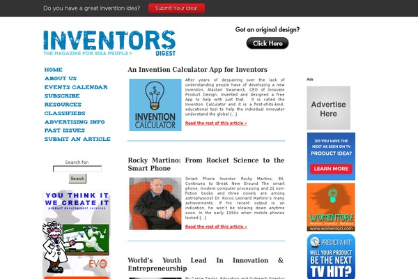 inventorsdigest.com site used Inventors-digest