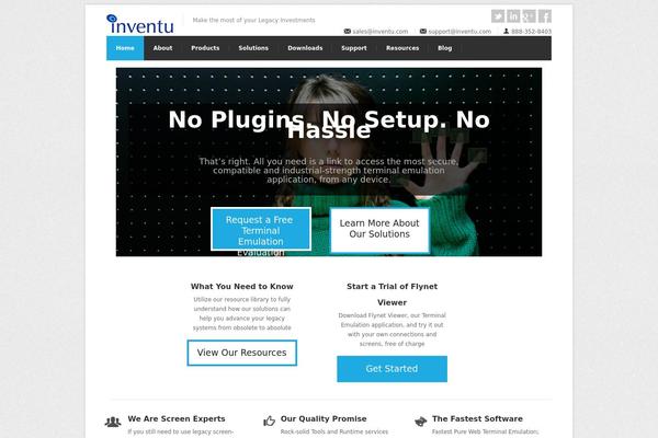 Centum theme site design template sample