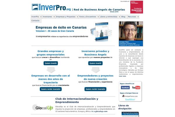 inverpro.org site used Glocalup