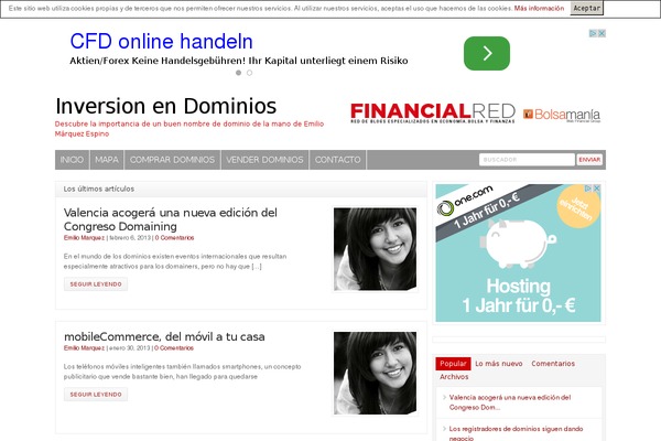 inversionendominios.es site used Financialred