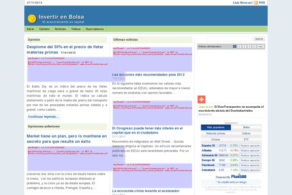 invertirenbolsa.es site used Wp Max