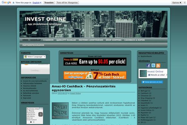 invest-on-line.com site used Weaver