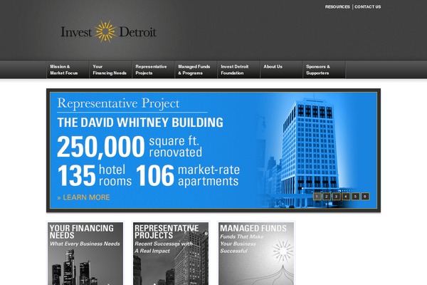 investdetroit.com site used Icon-theme