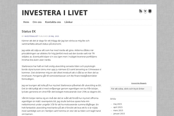 investerailivet.se site used Swedish Greys