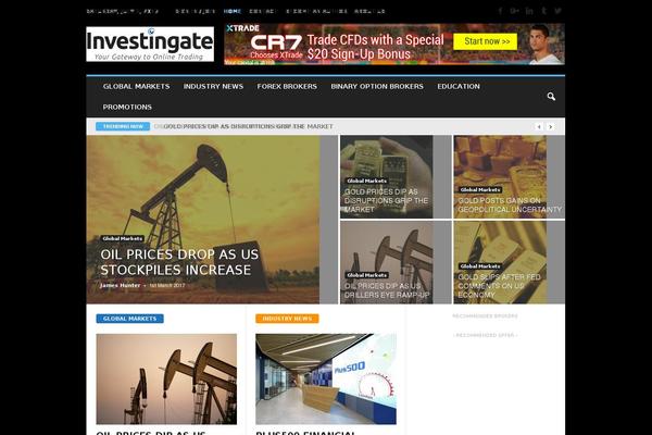 investingate.com site used Newsmag Child