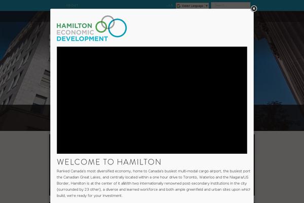 investinhamilton.ca site used Investinhamilton