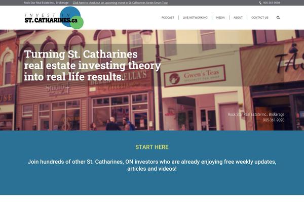 The7 theme site design template sample