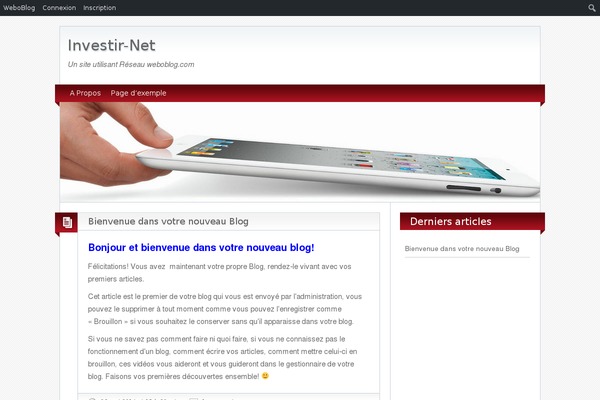 BlogoLife theme site design template sample