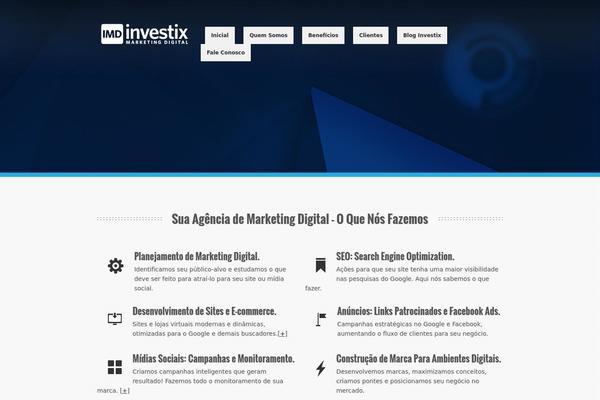 investix.com.br site used Creativeskeleton-unzipped