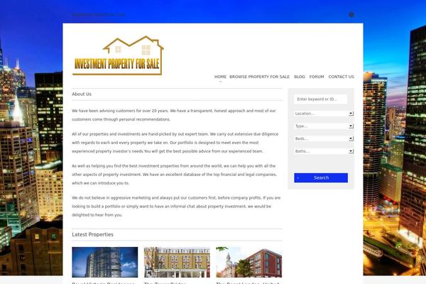 investment-property-for-sale.com site used Decorum-4