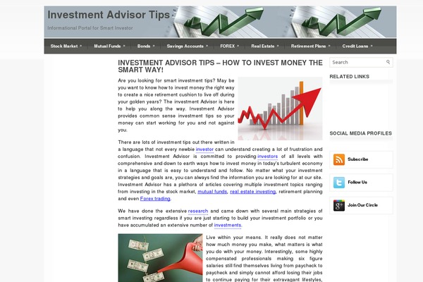 investmentadvisortips.com site used Financedaily