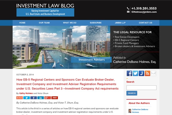 investmentlawblog.com site used Willow