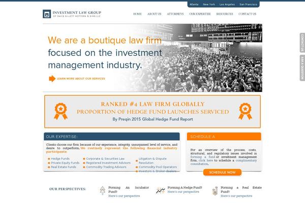 investmentlawgroup.com site used Ilgtheme