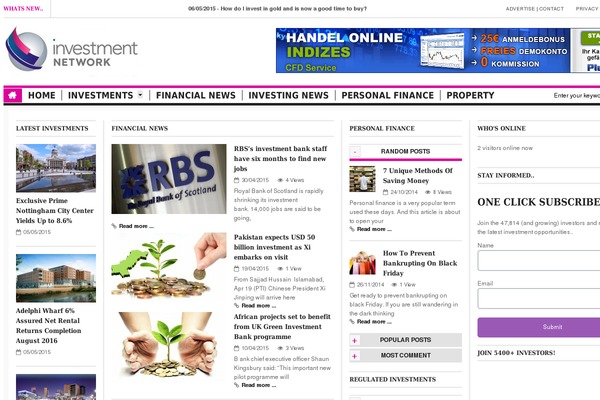 investmentnetwork.today site used Passion