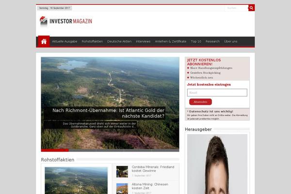 investor-magazin.de site used Sahifa