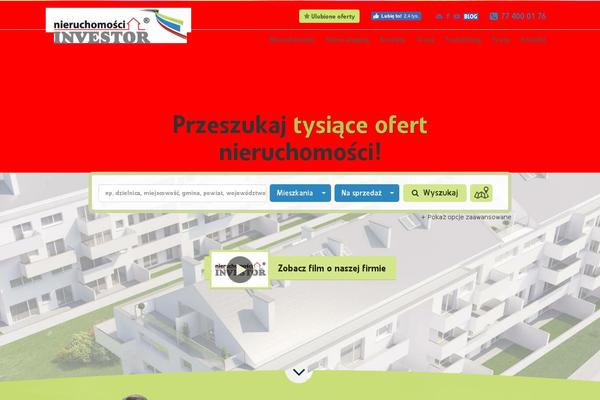 investor.net.pl site used Investor