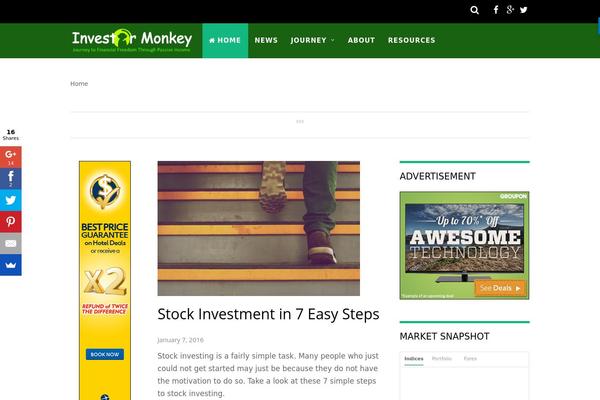 investormonkey.com site used Magazine