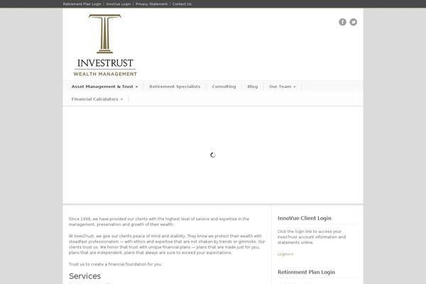 investrust.com site used Modtheme