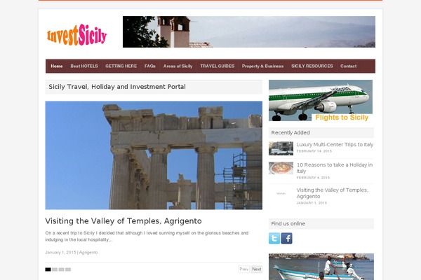 investsicily.com site used Volt