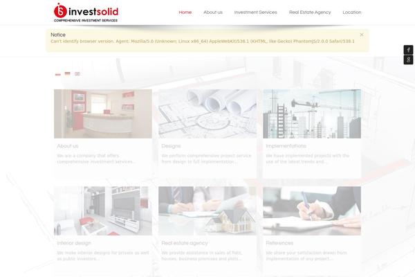 investsolid.eu site used Invert Lite