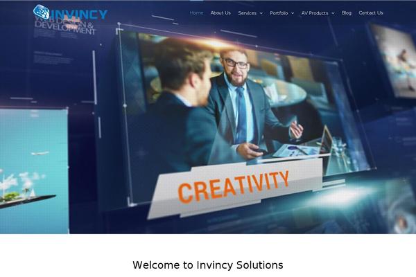 Avada theme site design template sample