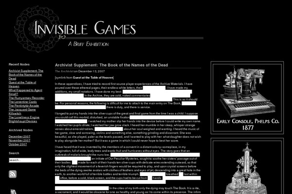 invisiblegames.net site used Rockinminimalistgreen3-10