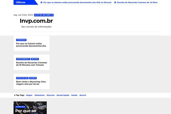 invp.com.br site used News-jack