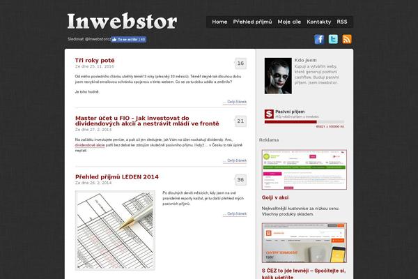 inwebstor.cz site used Side Blog